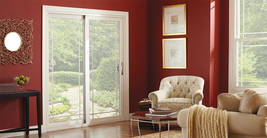 2-Panel Sliding Glass Door 